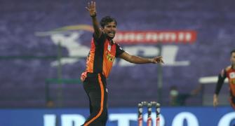 SRH's Natarajan tests positive, IPL match goes ahead