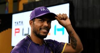 KKR pacer Umesh Yadav hits the 'Purple' patch