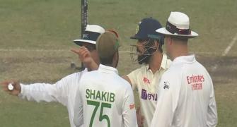 'Furious' Kohli charges at Shakib; umpires intervene