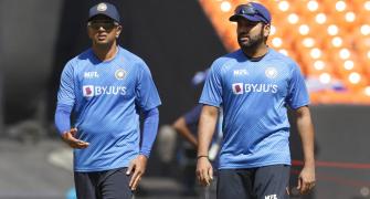 Dravid plays down split captaincy talk