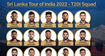 Check out Sri Lanka's squad for T20I series in India