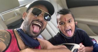 Dhawan reunites with son after 2 years