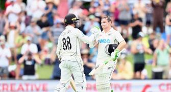 Latham's unbeaten 186 puts NZ in strong position