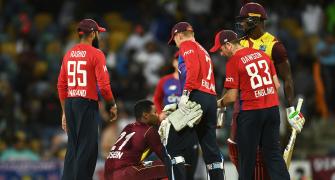 England edge Windies in a thriller to level T20 series