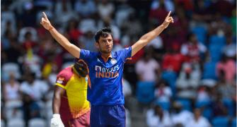 PHOTOS: India crush Windies in opening T20I