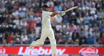 PICS: Mitchell makes a splash at Trent Bridge