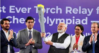 SEE: PM flags off torch relay for Chess Olympiad