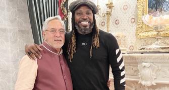 Mallya and Gayle's Pic Goes Viral