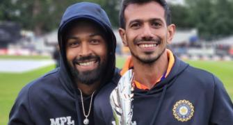 Wore 3 sweaters: How Chahal battled cold Irish weather