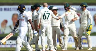 Cummins and Starc restrict Sri Lanka to 68-2 in Galle