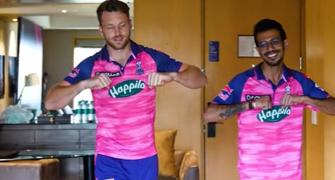 Buttler-Chahal Get Dance Lessons