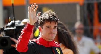 Ferrari's Leclerc claims pole position at Spanish GP