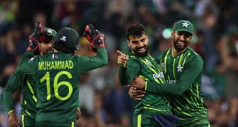 T20 WC: Shadab's all-round show helps Pak stay alive