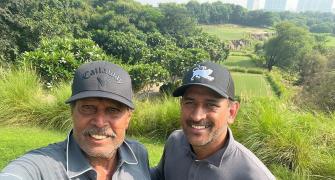 When Kapil Dev, M S Dhoni Played Golf