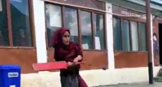SEE: Ladakh Schoolgirl Bats Like Kohli