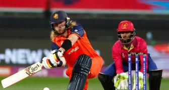 T20 WC PIX: Netherlands pip UAE in an exciting finish