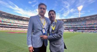 Shastri-Srikkanth At MCG After 37 Years