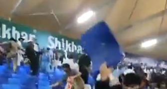 Afghan, Pakistan Fans Clash In Sharjah