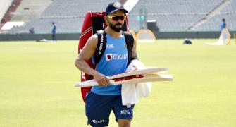 Kohli makes his intent clear in practice session
