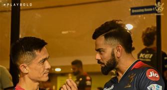 'Talk about kids': Chhetri, Kohli bond over fatherhood