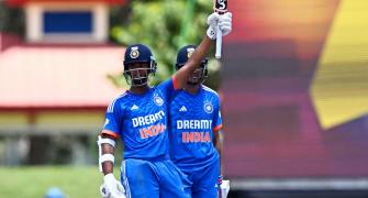 PHOTOS: India crush West Indies, level series 2-2