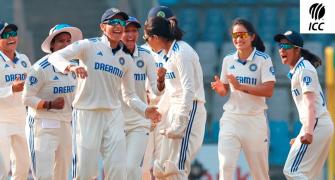India's women claim historic Test victory vs Australia
