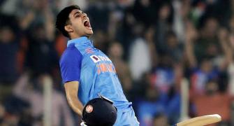 PIX: Gill slams ton as India maul NZ to claim series