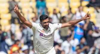 Ashwin second fastest to 450 Test wickets