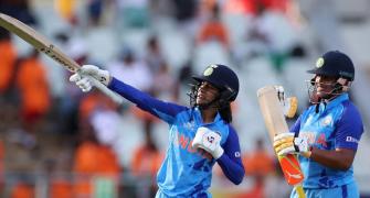 PIX: Jemimah shines as India beat Pakistan in thriller