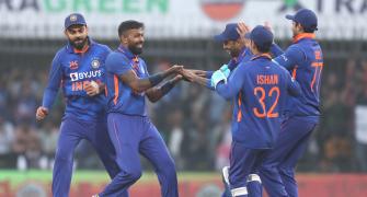 PIX: India crush Kiwis in high-scorer to sweep series