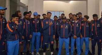 SEE: Dravid's special message for U19 WC winning team