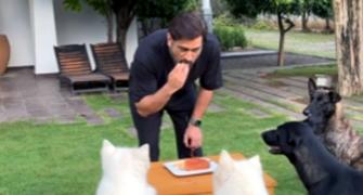 SEE: Dhoni Celebrates Birthday With...