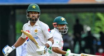 Pakistan's dominance continues in rain-ravaged Test