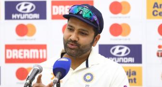 Former cricketers did not...: Rohit hits out at critics