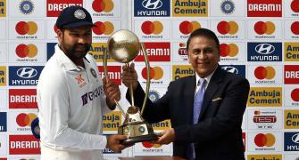 PIX: Ahmedabad Test ends in draw; India win series 2-1