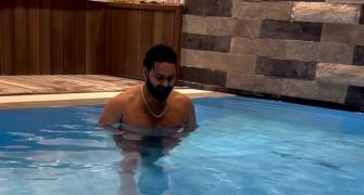 SEE: Rishabh Pant's Walk In The Pool