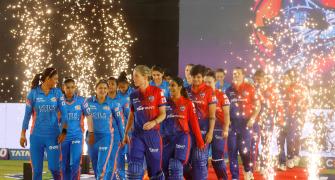 WPL FINAL PIX: Sachin, Rohit cheer on MI at Brabourne