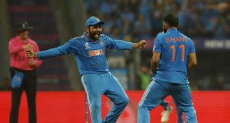 Glad we got the job done, there was pressure: Rohit