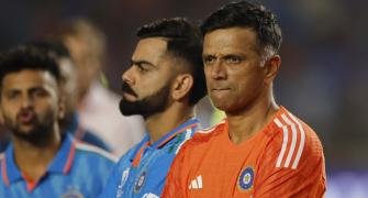 Post-World Cup defeat, Dravid keeps mum on future