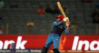 PIX: Afghanistan take Sri Lanka in stride for 3rd win