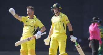 Warner, Labuschagne tons as Australia crush SA