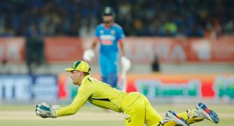 PHOTOS: Australia keep India in check