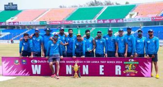 Clinical Lanka sweep Test series against Bangladesh