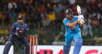 PIX: Spinners help Sri Lanka tie first India ODI