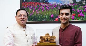 Lakshya shares Olympic experience with Uttarakhand CM