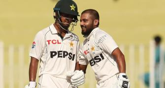 Saim, Saud rescue Pakistan on Day 1 vs Bangladesh