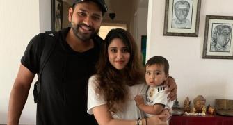 Rohit, Rititka finally reveal baby boy's name