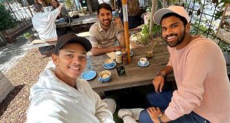 Jaiswal, Jurel, Washy Take A Coffee Break