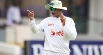 ECB suspends Bangladesh's Shakib for 'illegal bowling'