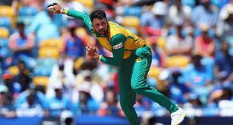 Maharaj suffers injury setback ahead of crucial series